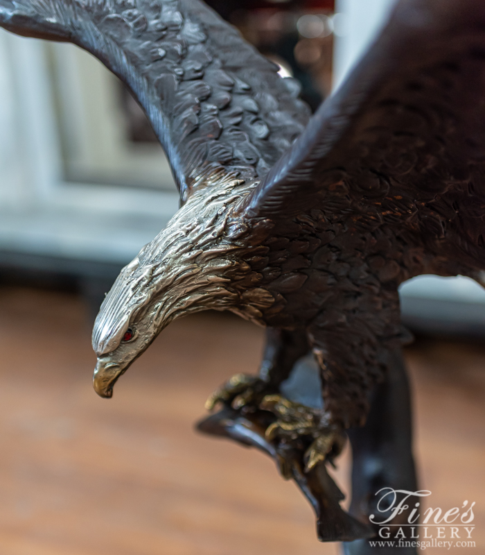 Bronze Statues  - Bronze Eagle Statue - BS-1516