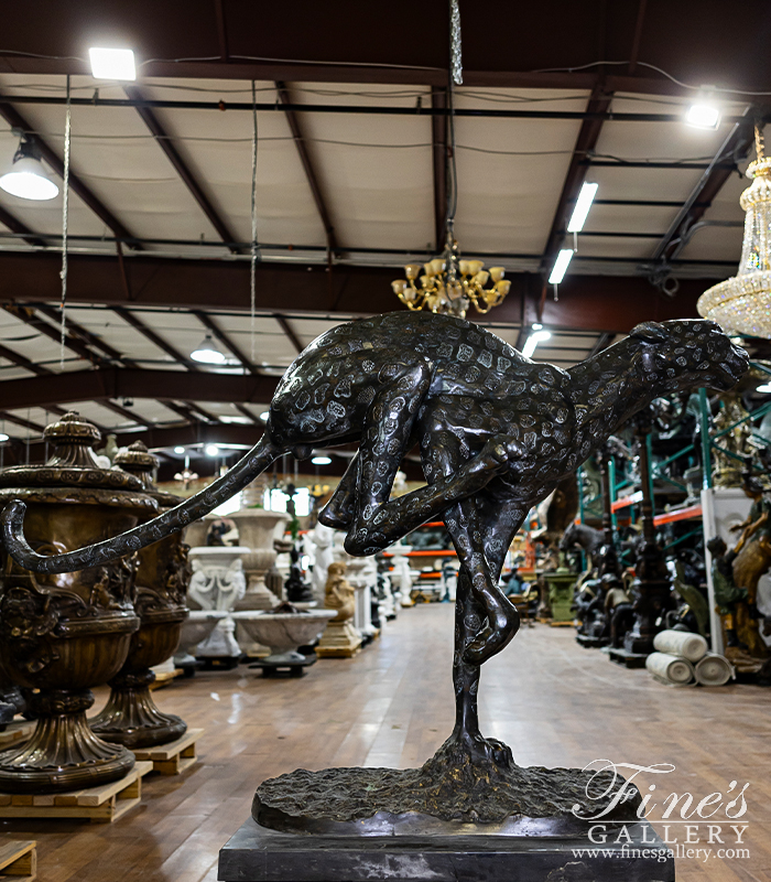 Search Result For Bronze Statues  - Bronze Cheetah Statue - BS-256
