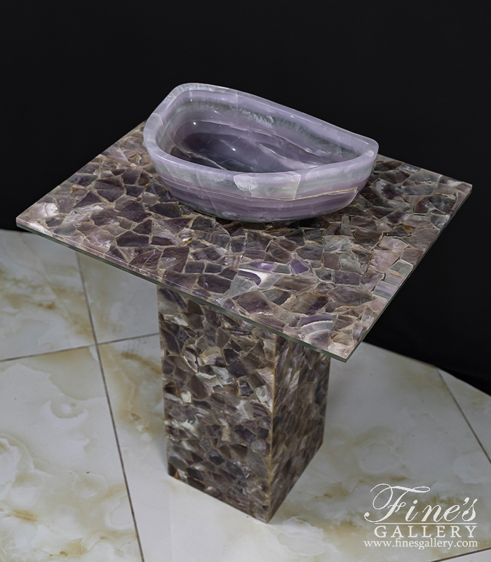 Marble Kitchen and Baths  - Majestic Onyx Sink - KB-138