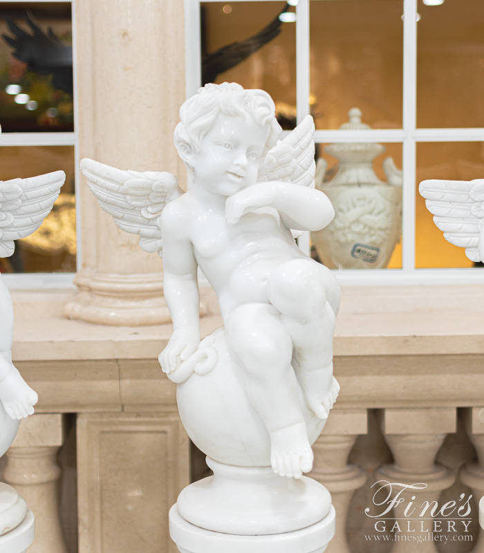 Search Result For Marble Statues  - Marble Cherubs Statue - MS-1153