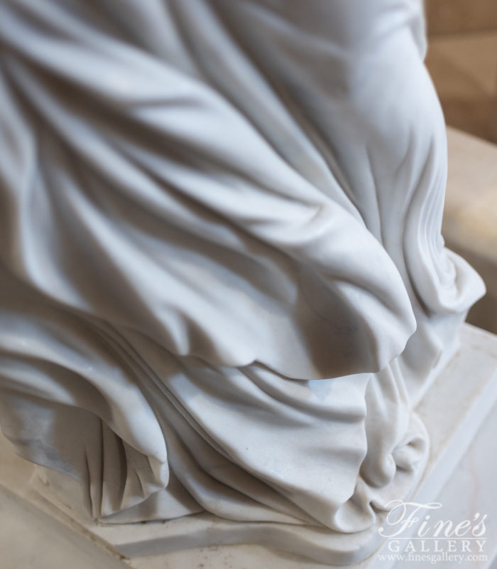 Marble Statues  - Winged Victory Marble Statue - MS-1275