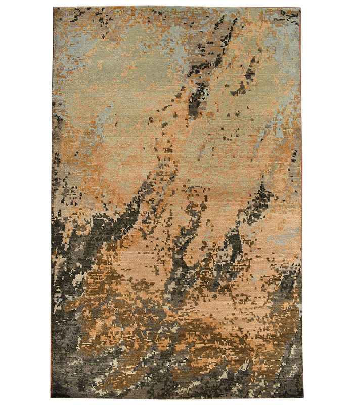 Hand Knotted Wool Rug