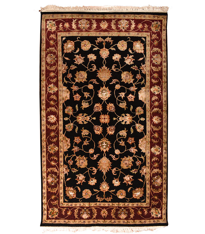 Rug Rects  - Rug Red And Black - R8099