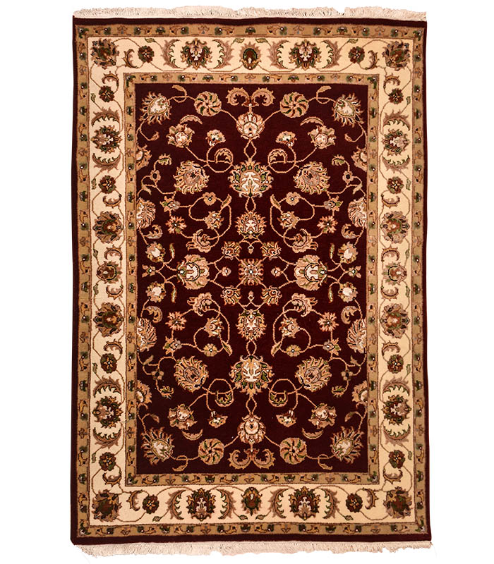 Rug Rects  - Rug Red And Ivory  - R8101