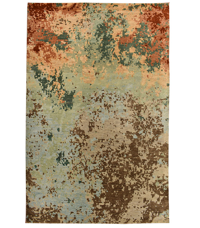 Rug Rects  - Hand Knotted Wool Rug - R8121