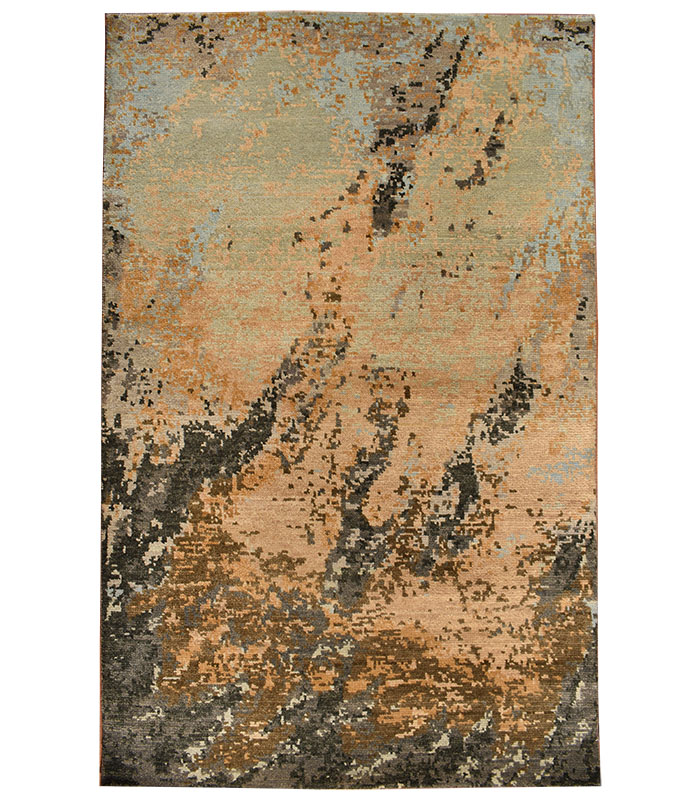 Rug Rects  - Hand Knotted Wool Rug - R8122