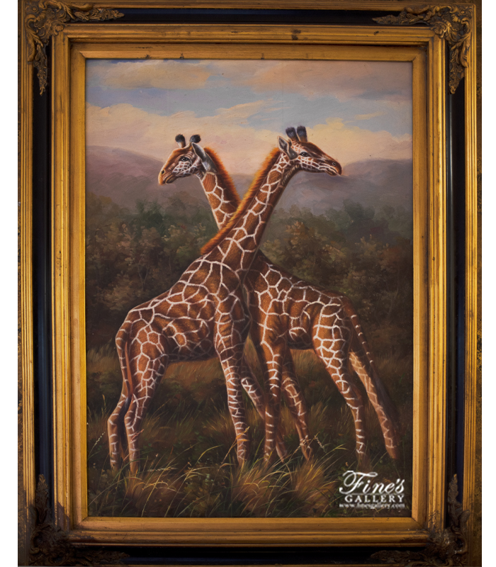 Painting Canvas Artwork  - Almost Twins Canvas Painting - ART-003