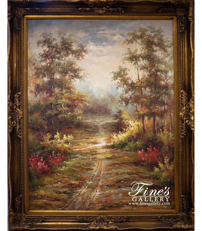 Painting Canvas Artwork  - Following The Path Canvas Painting  - ART-015