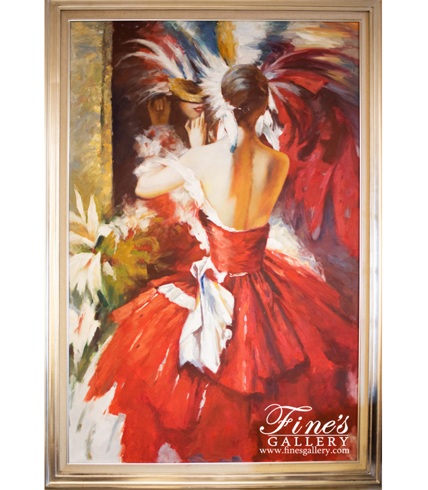 Painting Canvas Artwork  - The French Quater Canvas Painting - ART-036