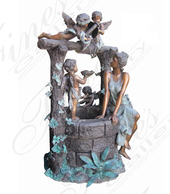Bronze Fountains  - Woman At The Well - BF-131