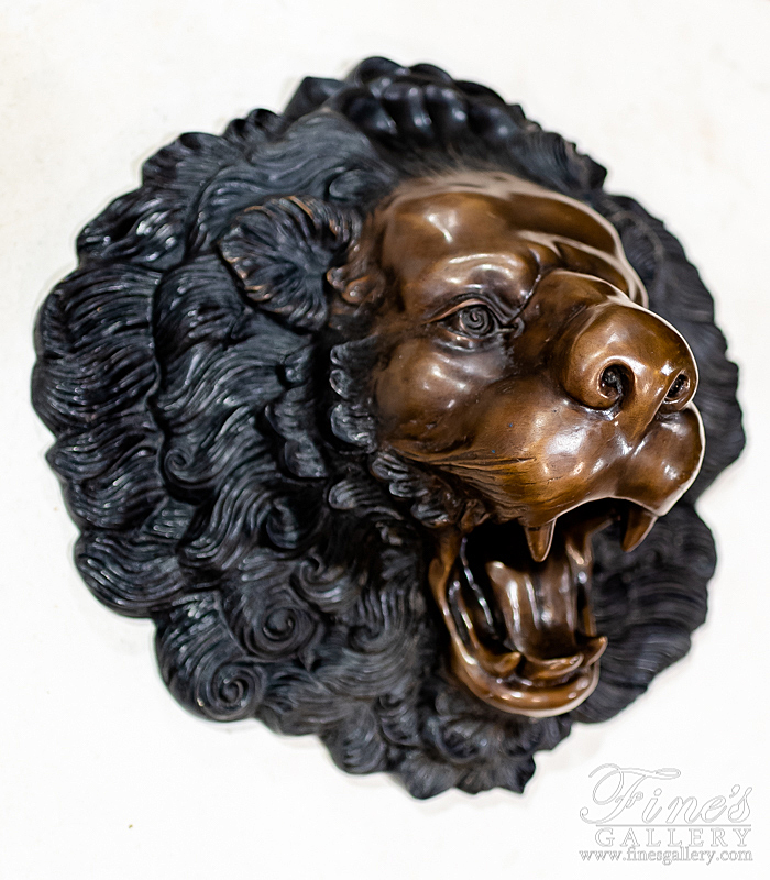 Bronze Fountains  - Classic Lion Head Bronze Fountain - BF-167