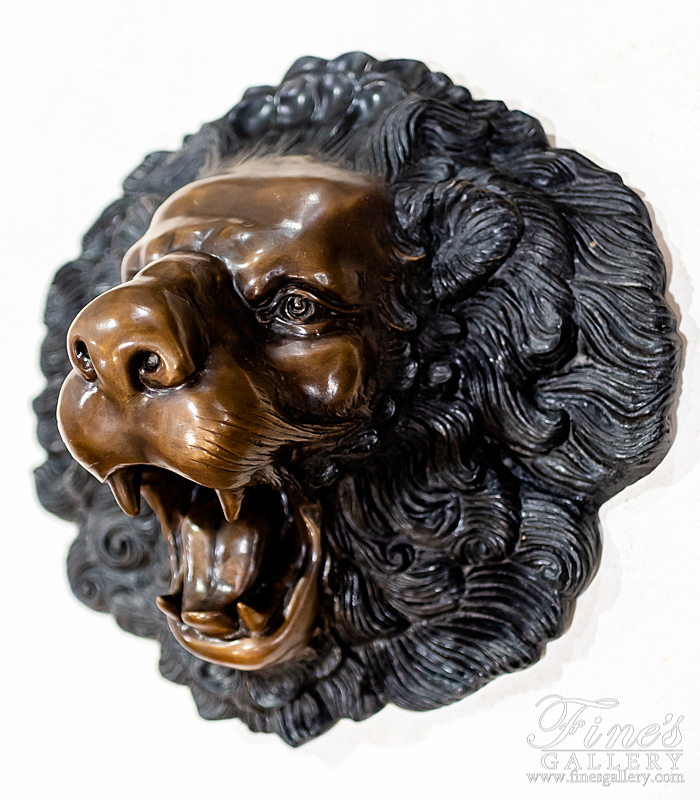 Bronze Fountains  - Classic Lion Head Bronze Fountain - BF-167