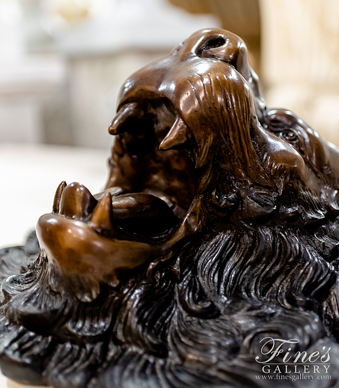 Search Result For Bronze Fountains  - Classic Lion Head Bronze Fountain - BF-167