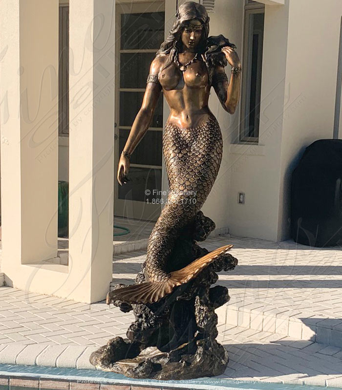 Bronze Fountains  - Mermaid Dream - BF-388