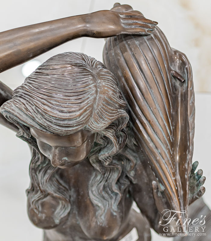 Bronze Fountains  - Bronze Mermaid Fountain - BF-564