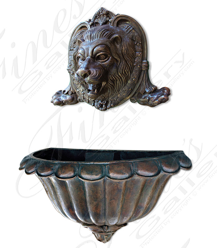 Bronze Fountains  - Bronze Lion Fountain - BF-661