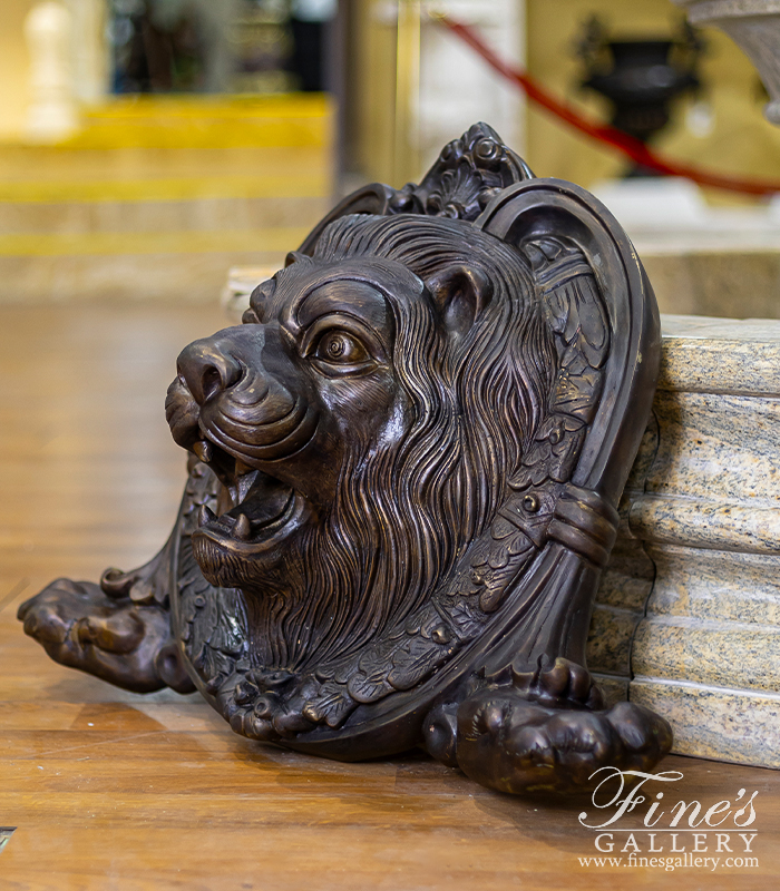 Search Result For Bronze Fountains  - Bronze Lion Fountain - BF-661