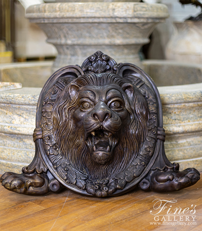 Bronze Fountains  - Bronze Lion Fountain - BF-661