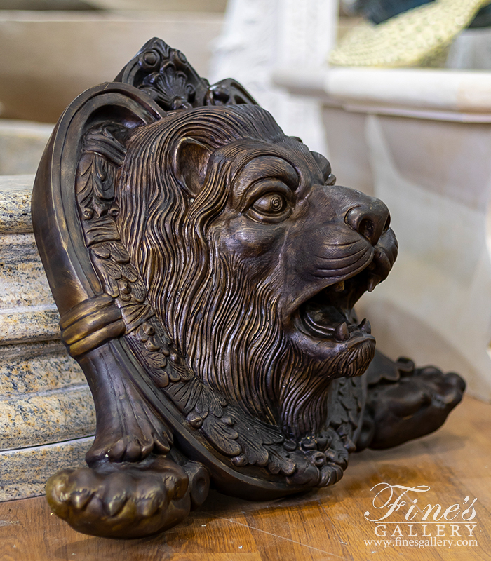 Bronze Fountains  - Bronze Lion Fountain - BF-661