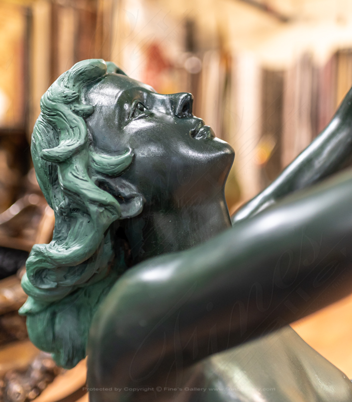Search Result For Bronze Fountains  - Bronze Mermaid & Dolphins - BF-771