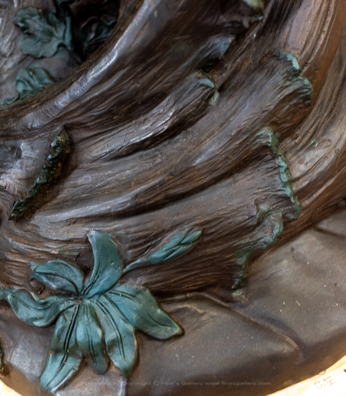 Search Result For Bronze Fountains  - Bronze Mermaid & Dolphins - BF-771