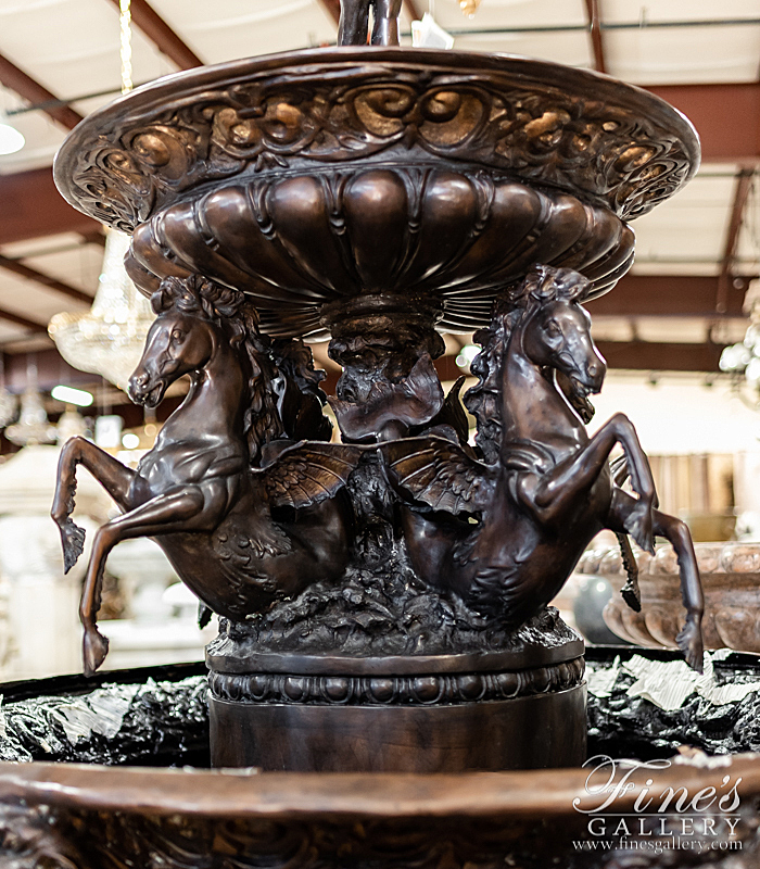 Search Result For Bronze Fountains  - Bronze Granduer IV Ornate Luxury Fountain - BF-799