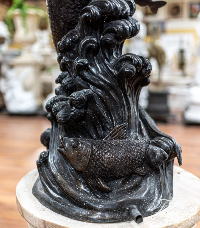 Bronze Fountains  - Bronze Mermaid Dream Fountain - BF-827