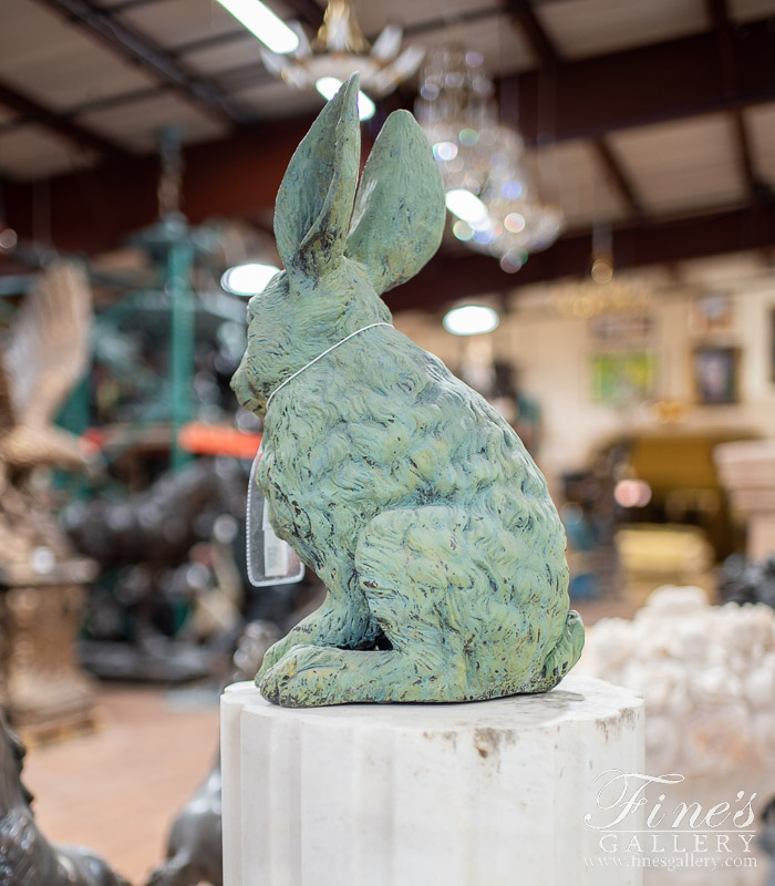 Bronze Statues  - Bronze Rabbit Statue - BS-1016