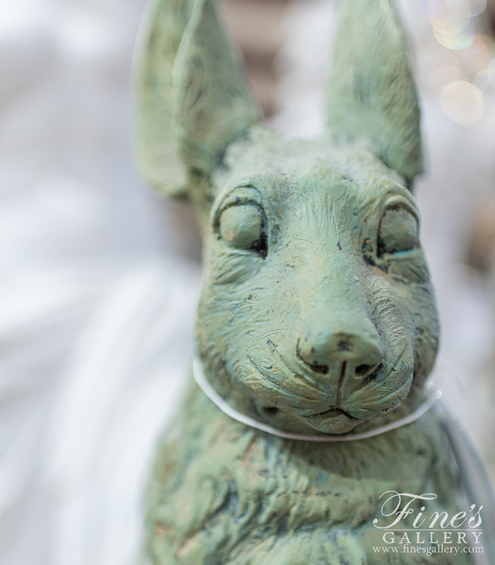 Bronze Statues  - Bronze Rabbit Statue - BS-1016