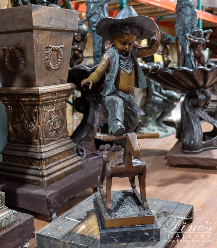 Bronze Statues  - Ridem Cowboy - BS-1226