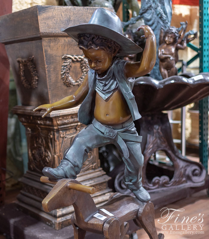 Bronze Statues  - Ridem Cowboy - BS-1226