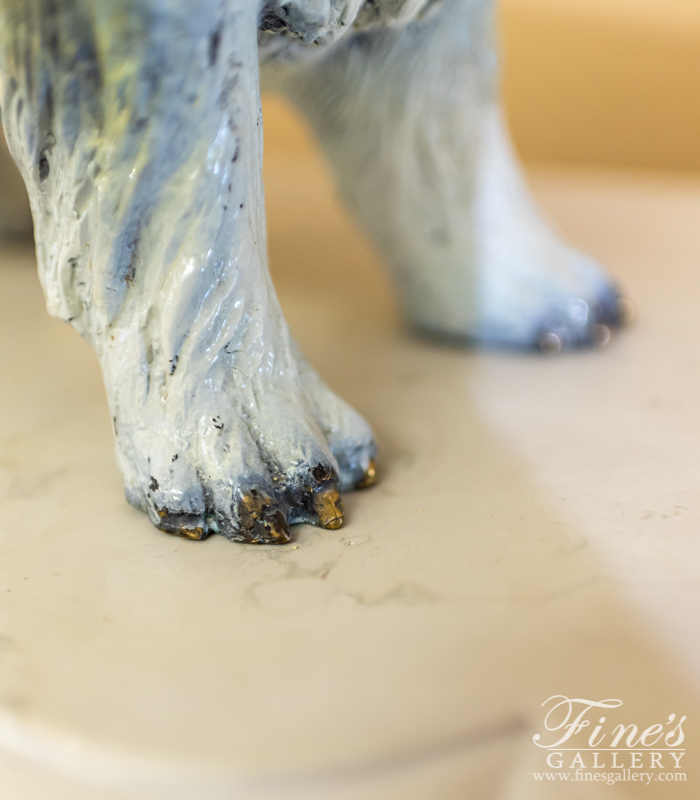 Bronze Statues  - Yorkshire Terrier Dog Bronze Statue - BS-1314