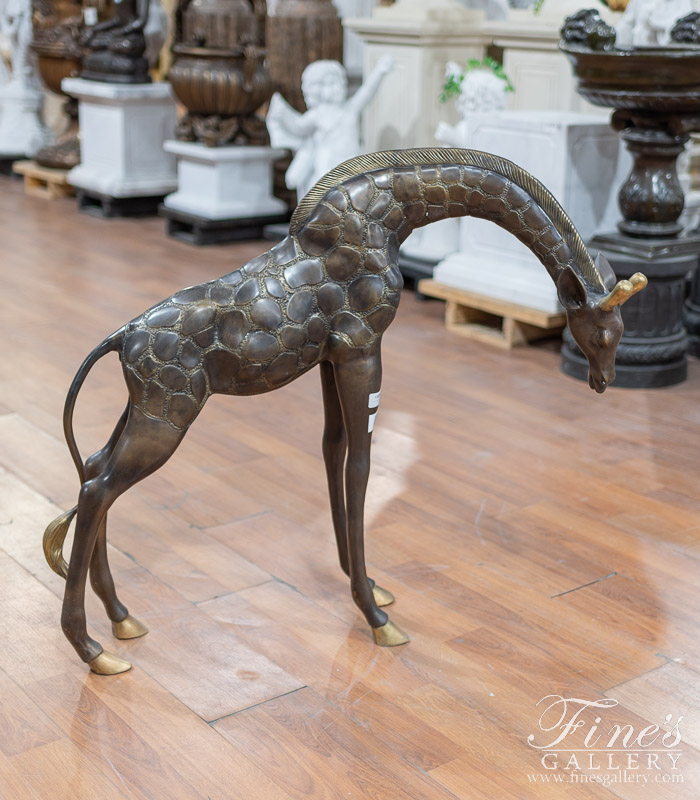 Search Result For Bronze Statues  - Bronze Giraffe Scupture - BS-1357