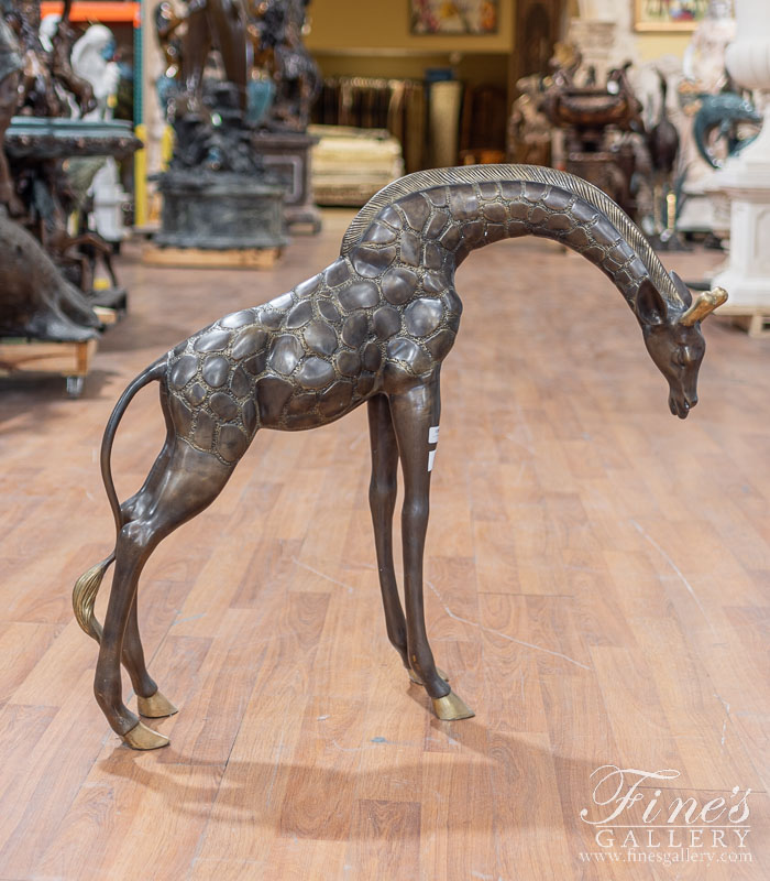 Search Result For Bronze Statues  - Bronze Giraffe Scupture - BS-1357