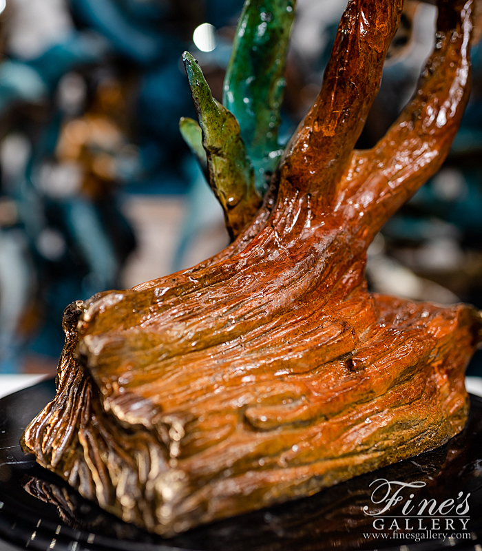 Bronze Statues  - Colorful Bronze Sea Turtle - BS-1404
