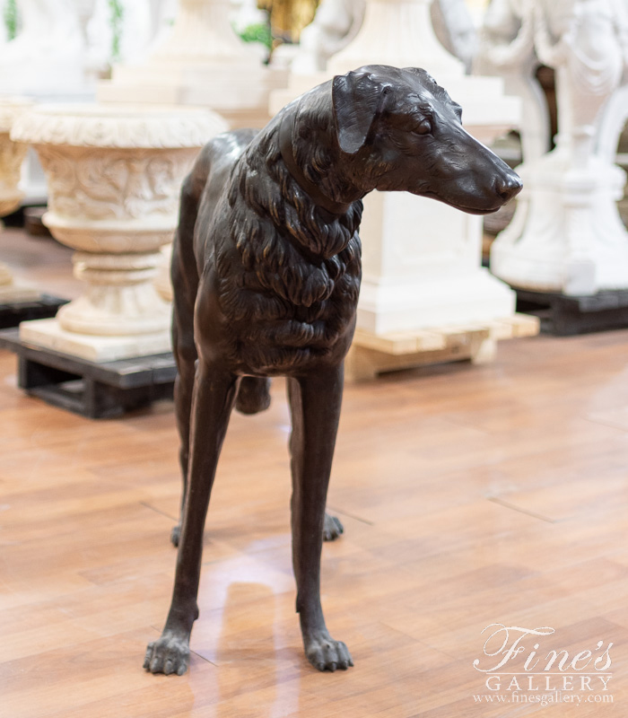 Bronze Statues  - Bronze Statue Of Irish Setter Dog - BS-150