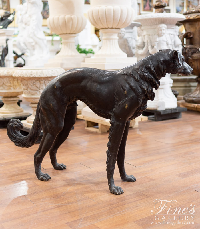 Bronze Statues  - Bronze Statue Of Irish Setter Dog - BS-150