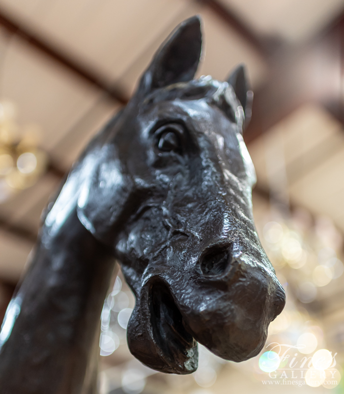 Bronze Statues  - Filly Horse In Bronze Statue - BS-1571