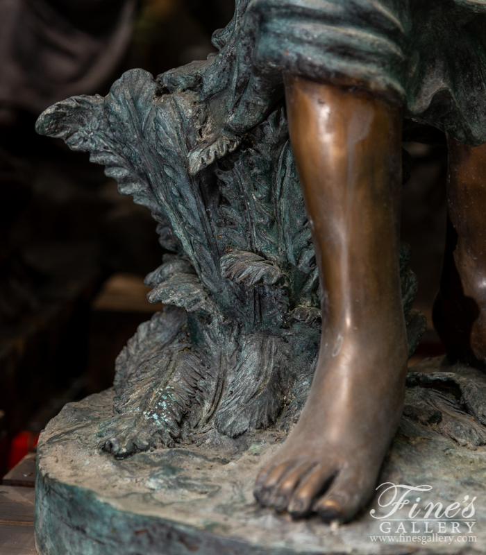 Bronze Statues  - Bronze Harvest Lady - BS-1582