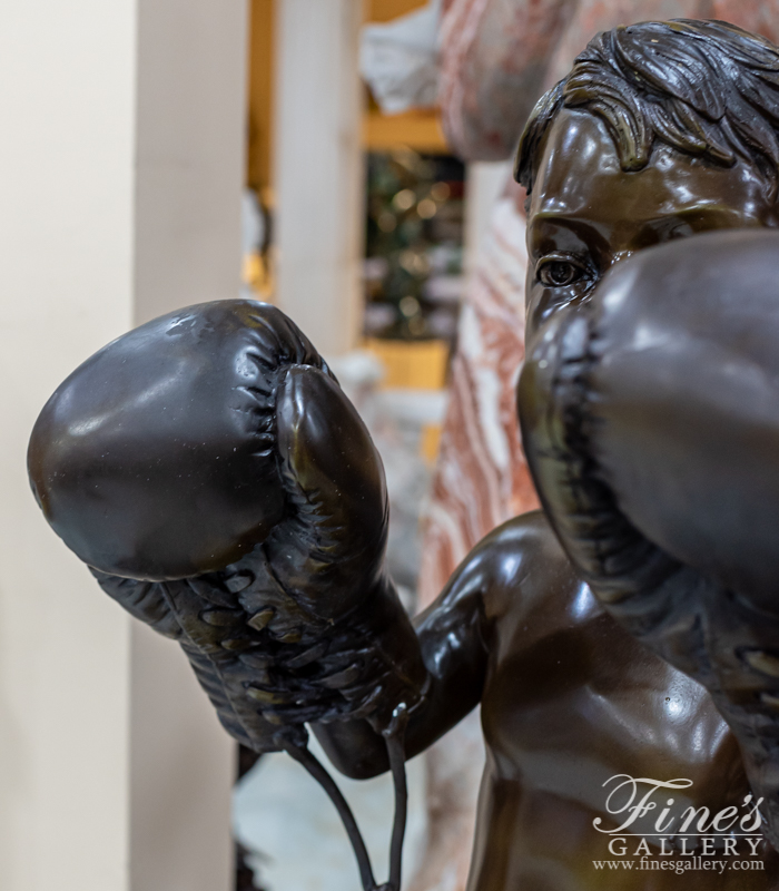 Bronze Statues  - Aspiring Boxer - 36 Inch - BS-1584