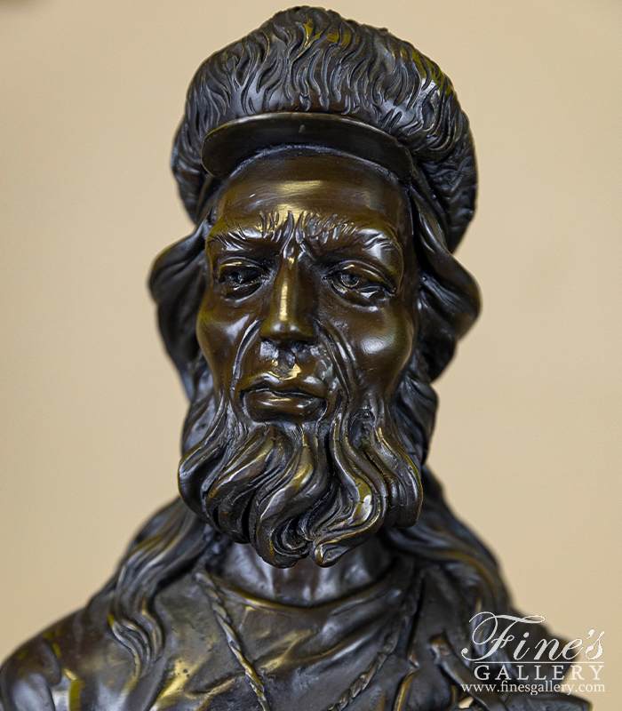 Bronze Statues  - 'Western Bust' - BS-1747