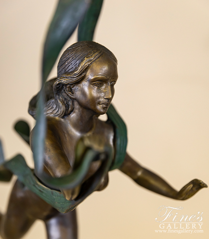 Search Result For Bronze Statues  - Bronze Statue Of Girl Dancing - BS-212