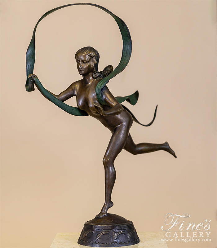 Search Result For Bronze Statues  - Bronze Statue Of Girl Dancing - BS-212
