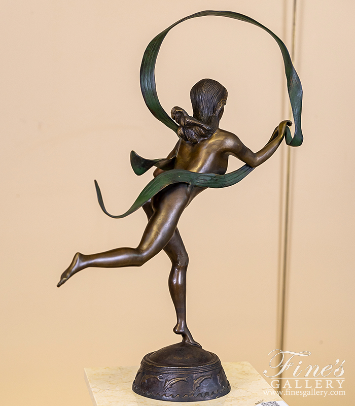 Search Result For Bronze Statues  - Bronze Statue Of Girl Dancing - BS-212