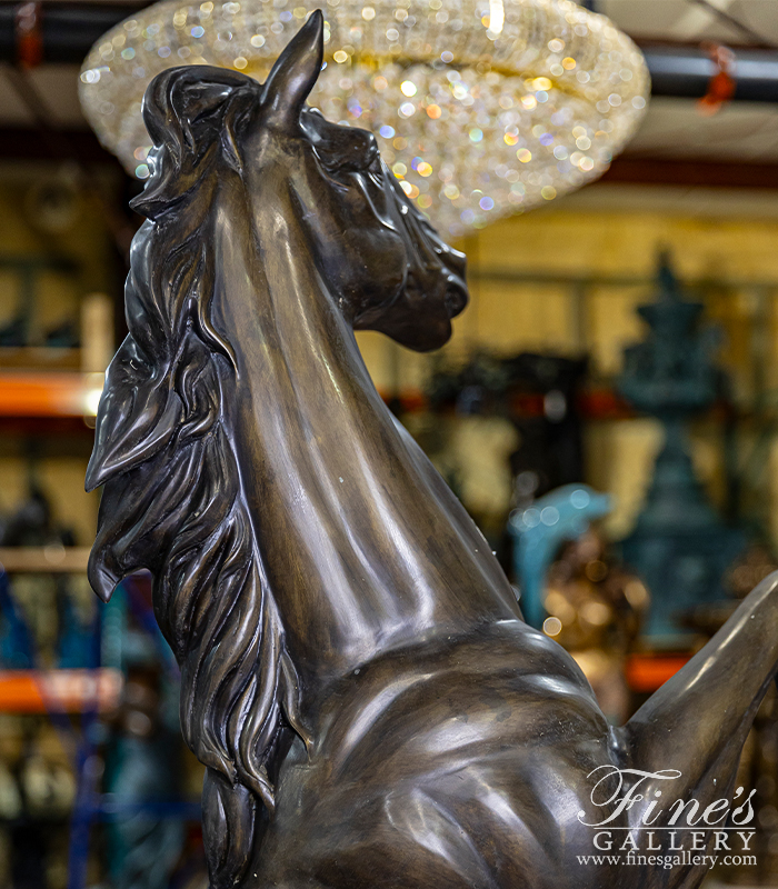 Search Result For Bronze Statues  - Wild Stallion - BS-270