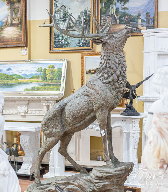 Search Result For Bronze Statues  - Majestic Elk - BS-287