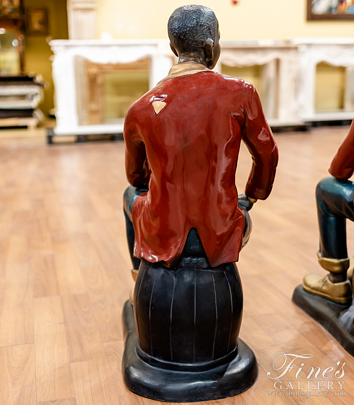 Bronze Statues  - Jazz Man Bronze Statue - Rare & Collectible - BS-462