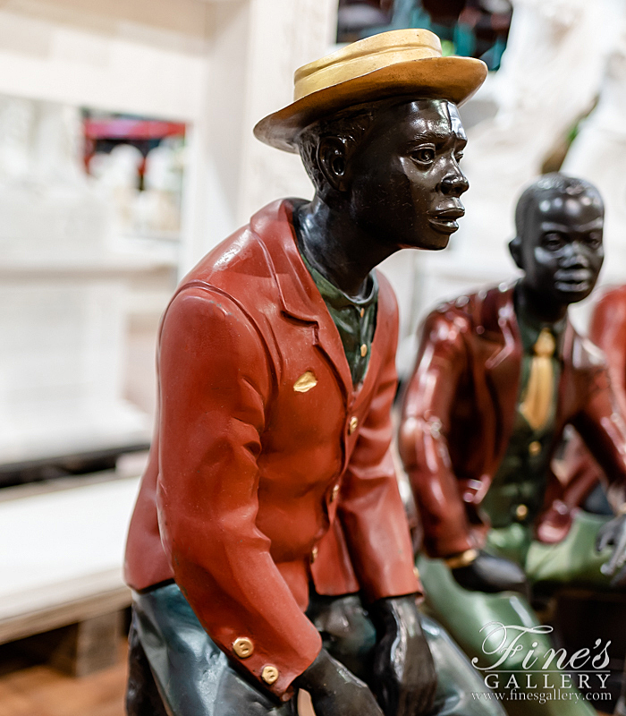 Bronze Statues  - Jazz Man Bronze Statue - Rare & Collectible - BS-462