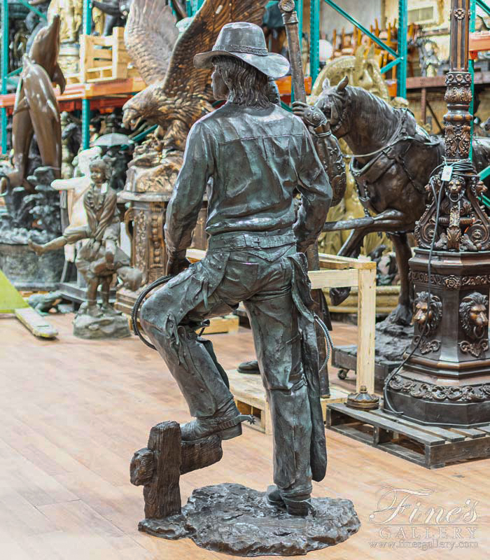 Bronze Statues  - The Cowboy  - BS-504