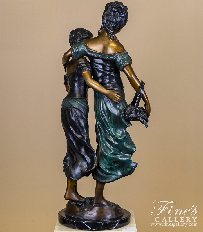Bronze Statues  - Bronze Sisters Statue - BS-739